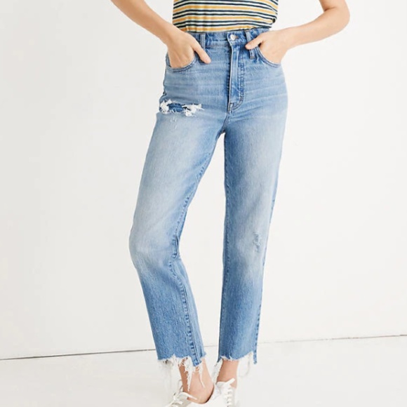 Madewell Denim - Madewell Classic Straight Jean Corrie Wash
